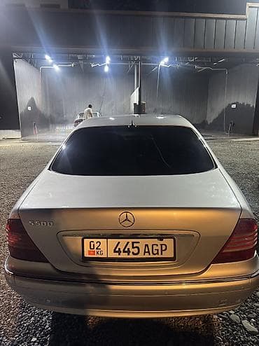 ош транспорт: Mercedes-Benz S-Class: 2002 г., 5 л, Автомат, Бензин, Седан — 10