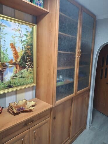 столик для прихожей: Гарнитур для прихожей, Шкаф, ДСП, цвет - Коричневый — 6