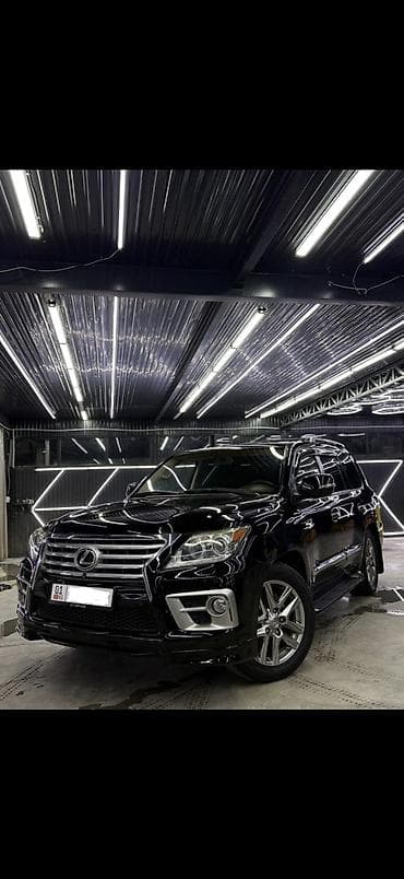 lexsus es: Lexus LX: 2012 г., 5.7 л, Автомат, Газ, Внедорожник — 2