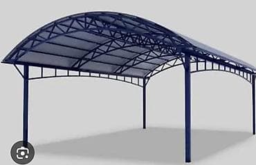Күнөсканалар: Чатыр, Аркалуу, Металл, Поликарбонат, Орнотуу — 1