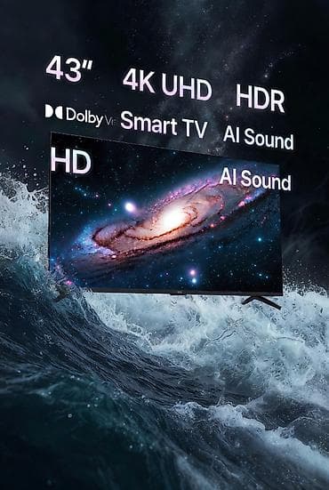 skyworth 43: Телевизор Skyworth 43" - Диагональ: 43" - HDR - Smart TV - Звук AI — 1