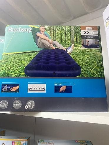 Надувной матрас, Односпальный, Bestway, длина - 188 см