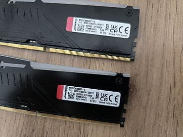 память: Оперативная память (RAM) для ПК, Б/у, Kingston, 16 ГБ, DDR5, 5200 МГц — 2