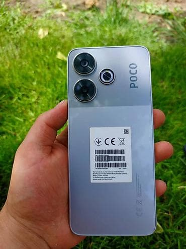 м111 2 2: Poco M6, Б/у, 256 ГБ, цвет - Серебристый, 2 SIM — 2