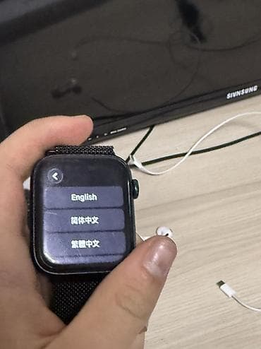 Apple Watch: Apple Watch SE2 44 мм 92 АКБ Состояние 8/10 Чуть-чуть потертости — 2