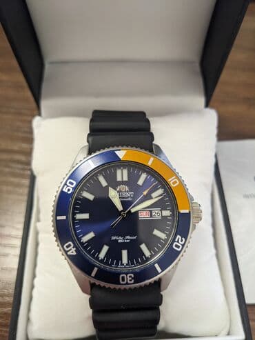 Продаю часы Orient. дайверы механизм: механические и автоподзаводом