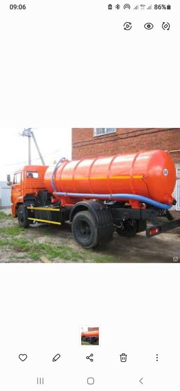 18м3, 8м3, 4м3. Откачка ила. Откачка сливных ям и туалетов. Чистка