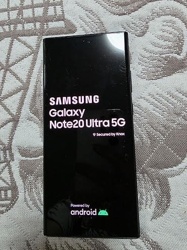mate 20: Samsung Galaxy Note 20 Ultra, Б/у, 256 ГБ, цвет - Черный — 1