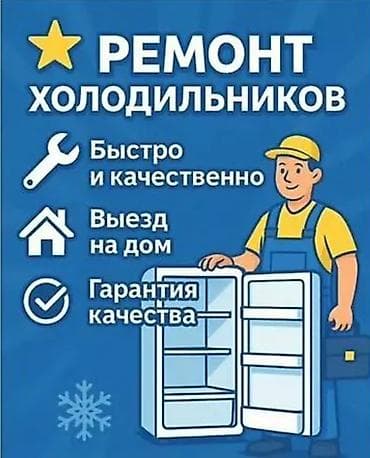 холодильник бытовой: Ремонт холодильников всех видов. на дому. гарантия качество на высшем — 1
