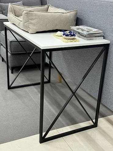 прохожая: Консольный стол в стиле лофт - Дизайн: минималистичная прямоугольная — 2