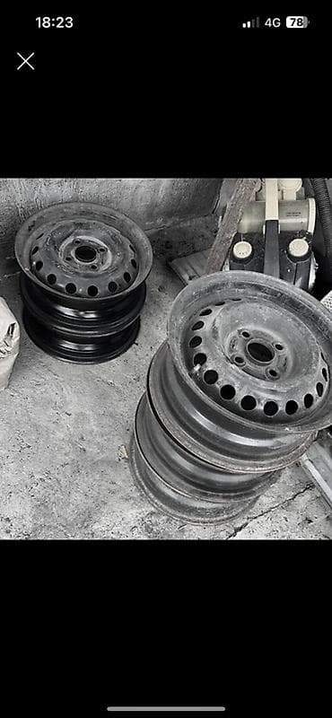 диски w213: Железные Диски R 15 Комплект, отверстий - 5 — 1
