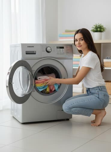 сколько стоят электронные весы: Стиральная машина Samsung, Б/у, Автомат, До 6 кг, Компактная — 2