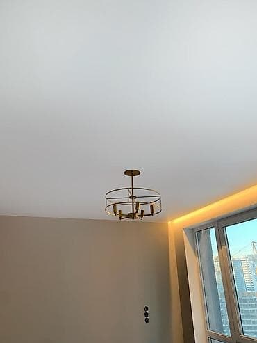 установка натяжных потолков: Натяжной потолок Матовое Монтаж — 4