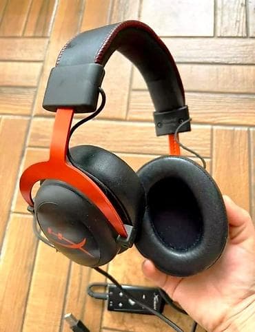 наушники хайпер икс: Полноразмерные, HyperX, Б/у, Проводные, Геймерские — 5