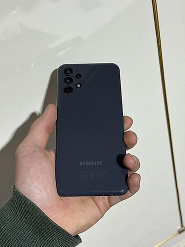 Samsung Galaxy A13, Б/у, 64 ГБ, цвет - Черный, 2 SIM at lalafo.kg Samsung Galaxy A13, Б/у, 64 ГБ, цвет - Черный, 2 SIM