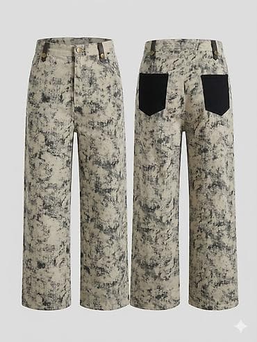 Джинсы: Штаны, С карманами, Китай, Хлопок — 3