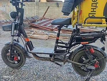 city coco: Электроскутер KUGOO (городской формат) - Мощный задний мотор‑колесо — 3