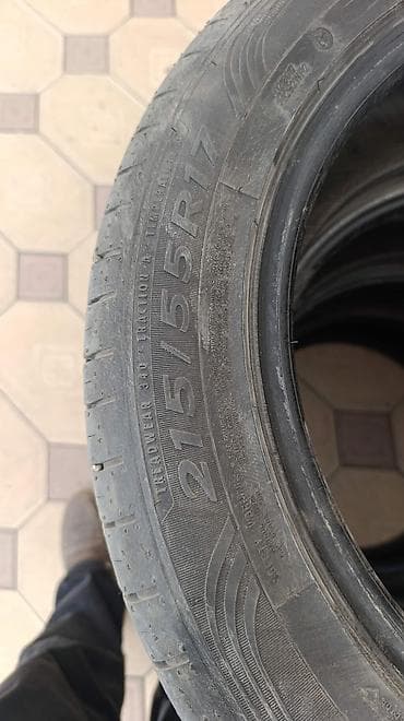 колеса летние: Шины 215 / 55 / R 17, Лето, Комплект, Легковые, GoodYear — 3