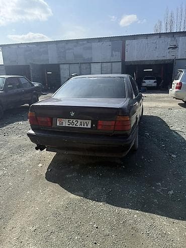спойлер на виш: BMW 5 series: 1990 г., 2.5 л, Механика, Бензин, Седан — 5