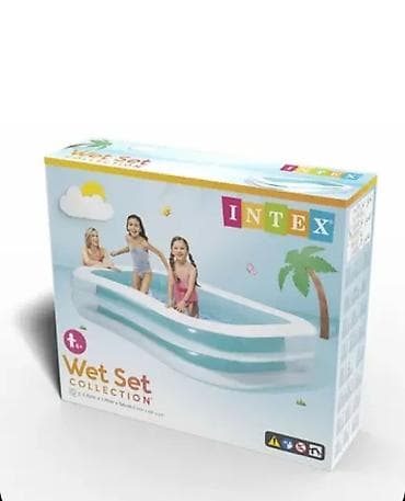 Спорт и отдых: Надувной бассейн Intex Family 56483NP (Wet Set Collection) - Размеры — 2