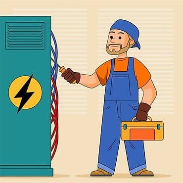 Курулуш жана оңдоо кызматтары: Электромонтажные и сервисные работы - Диагностика и ремонт — 1