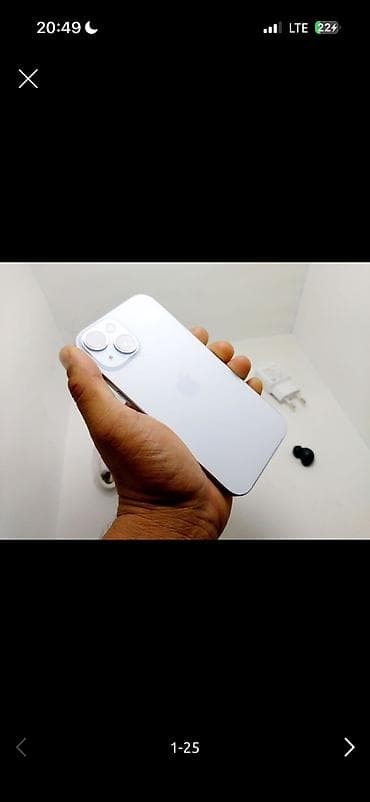 макбук про м2 про: IPhone 15, Б/у, 128 ГБ, Белый, Наушники, Зарядное устройство, Защитное стекло, 100 % — 6