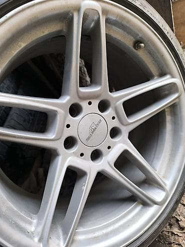 9 5j: Литые Диски R 18 BMW, Комплект, отверстий - 5, Б/у — 4
