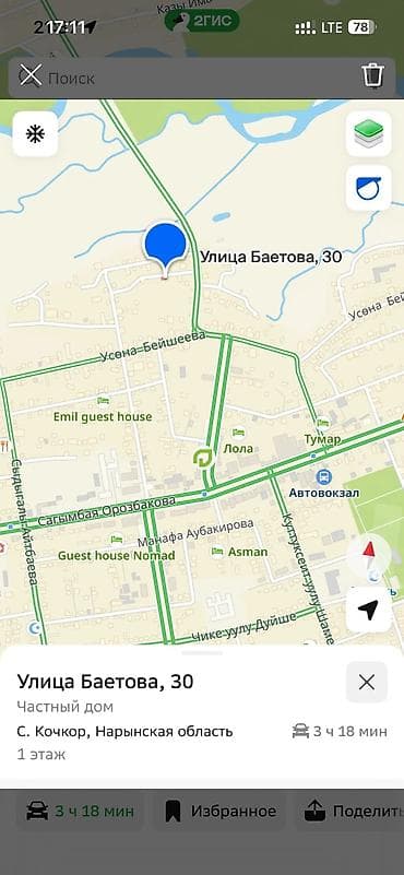 новый особняк киргизия 1: Дом, 31 м², 2 комнаты — 3