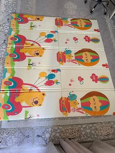 Детский коврик Новый, Развивающий, Прямоугольный
