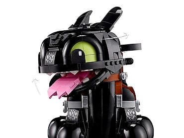 Игрушки: LEGO Icons 10375 «Беззубик» Соберите культового дракона Ночную Фурию! — 5