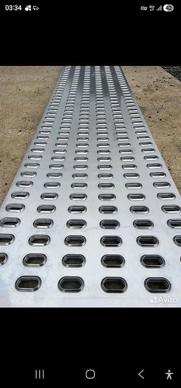 металллом: Лист Лист Лист На эвакуатор и на автовоз Перфорированный металлический — 1