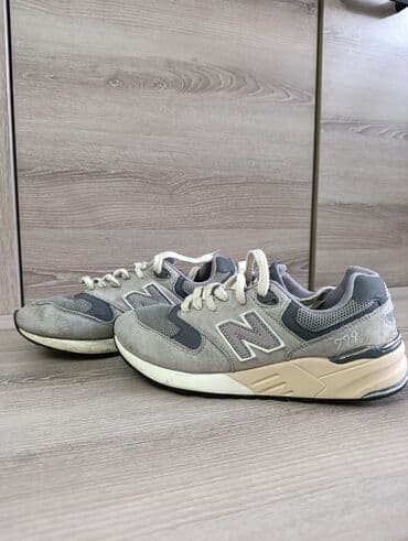 Мужские кроссовки, 37, New Balance, Б/у, цвет - Серый, Самовывоз