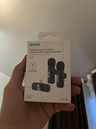 hyperx quadcast s: Петличные беспроводные микрофоны для IPhone (lighting) Беспроводная — 1
