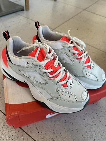 Мырзалардын бут кийими: Эркектердин кроссовкасы, 35, 35.5, 36, Nike, Жаңы, түсү - Ак, Акылуу жеткирүү — 8