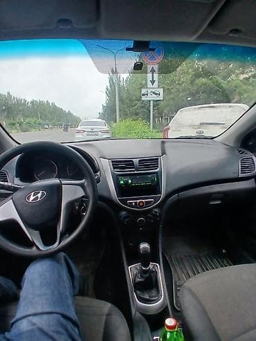 hyundai аксент: Hyundai Accent: 2014 г., 1.6 л, Механика, Бензин, Седан — 2