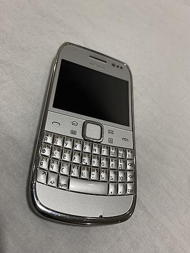 клавиатуры для телефона: Nokia E6, цвет - Серебристый — 2