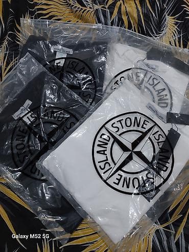 stone island: Футболки Stone Island, размер L, XL базовые модели с фирменным — 3