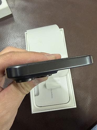 iphone 121: IPhone 15 Pro Max, Б/у, 256 ГБ, Black Titanium, 85 % — 2