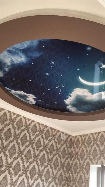 требуются монтажники натяжных потолков: Натяжной потолок Глянцевое, 3D потолки, Матовое Монтаж, Демонтаж, Бесплатная консультация — 5