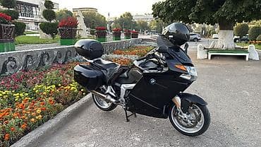 аккумуляторлор авто: BMW K1200GT, туристический спорт-турер в чёрном цвете. Основное: - — 1