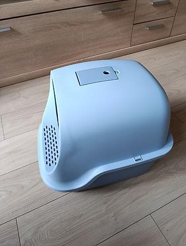 разнос: Новый, закрытый туалет-домик для кошек. - Тип: лоток закрытый — 5