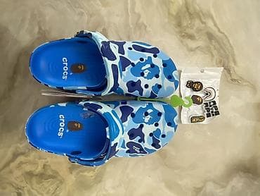 Сабо: Сабо, 39, 40, Crocs, Новый, цвет - Синий — 1