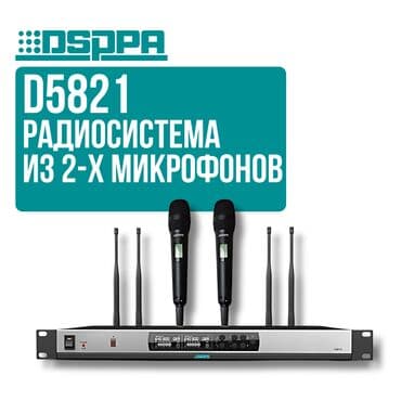 диктафоны: Радиосистема DSPPA D5821 Профессиональная система с приемником и — 1