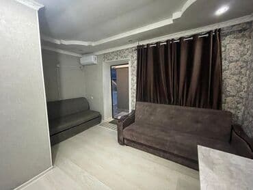 балыкчы недвижимость: 1 комната, Душевая кабина, Постельное белье, Кондиционер — 4