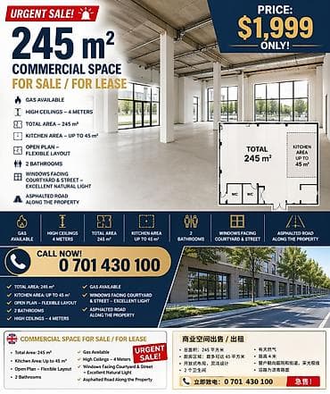 покровка участок: Коммерческое помещение 245 м² на первом этаже - Только продажа - Газ — 4