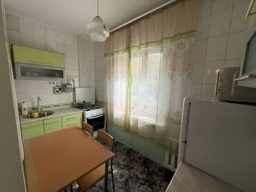 квартира на ночь в бишкеке: 1 комната, Душевая кабина, Постельное белье, Кондиционер — 4