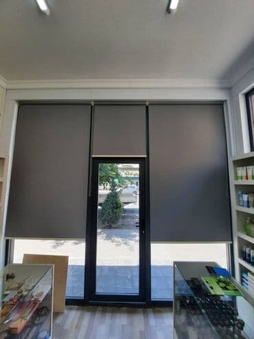 римские шторы бишкек: Принимаем заказы на ролл шторы, замер бесплатный при заказе, 1100 сом — 1