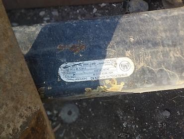 тонар притсеп: Оси на прицеп и на ленивец SAF 19.5 полный комплект с колесами . BP — 8