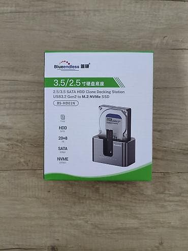m2 sata: Док-станция Blueendless HD01N для накопителей: универсальный клонер и — 9
