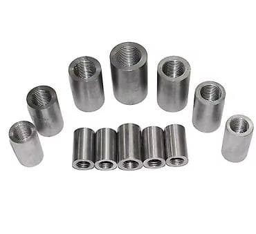 железные уголки: Муфты для соединения арматуры с резьбой (сцепки арматурные) - — 2